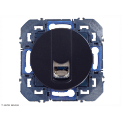 Prise multimédia RJ45 cat.6 STP Dooxie - Noir - LEG600575