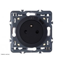 Prise Surface avec prise USB Type-C Céliane Legrand Nouvelle Gamme 2024 - Noir - LEGCN0140