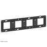 Support à vis Legrand 4 postes 10 modules compatible Céliane Mosaic Soliroc