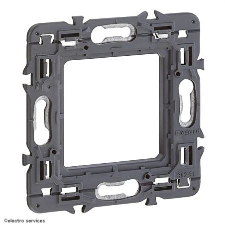 Support de fixation à vis Legrand 080251 pour appareillage encastré