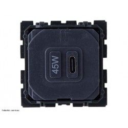 Prise USB Type-C 45W Power Delivery Céliane Legrand