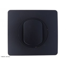 Interrupteur ou va-et-vient Céliane Complet Noir Mat