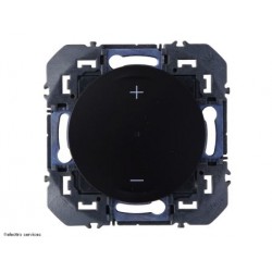 Variateur 2 fils Dooxie - Noir - LEG600260A