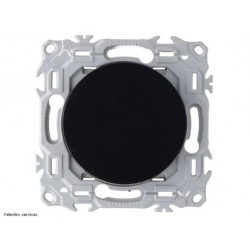 Va-et-vient ou poussoir Schneider Odace - Noir onyx - SCHS940204