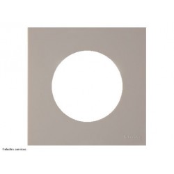 Plaque Odace Schneider 1 poste - Beige sable - SCHS902702