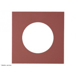 Plaque Odace Schneider 1 poste - Rose grenat - SCHS905702