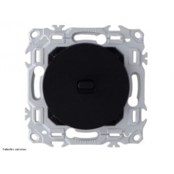 Va-et-vient ou poussoir à levier Schneider Odace - Noir onyx - SCHS940203