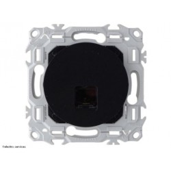 Prise RJ45 - Cat6 UTP grade 1 à 2 Schneider Odace - Noir onyx - SCHS940475