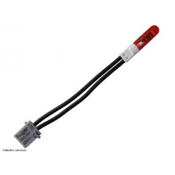 Lampe LED pour signalisation 250V Rouge Essensya Hager WS691