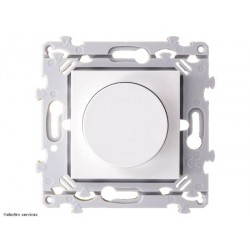 Variateur rotatif Hager Essensya - Blanc - HAGWE062