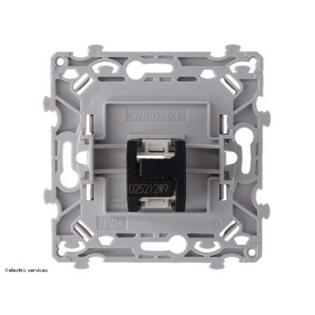 Prise RJ45 cat. 6 FTP Hager Essensya face arrière