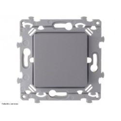 Interrupteur ou Va-Et-Vient Hager Essensya WE001T titane