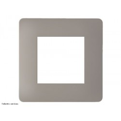 Plaque Hager Essensya 1 Poste WE431 sisal