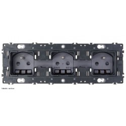 Prise de Courant 2P+T triple Hager Gallery