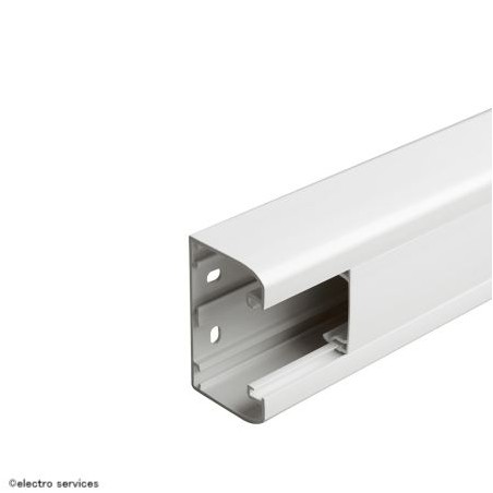 Goulotte électrique 50x105 mm Legrand 075602 – longueur 2m à clippage