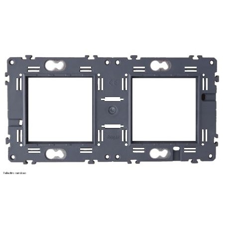 Support Gallery double horizontal et vertical Hager WXA464 – 2 modules