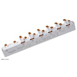 Peigne 1P+N 63A 8 modules Schneider Resi9 R9PXH208