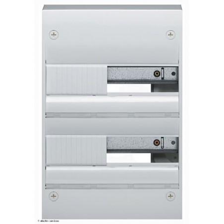 Tableau électrique 2 rangées 13 modules Hager GD213A Gamma+