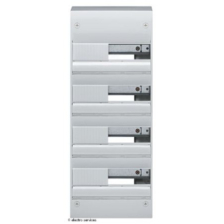 Tableau électrique 4 rangées 13 modules Hager GD413A Gamma+