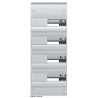 Tableau électrique 4 rangées 13 modules Hager GD413A Gamma+