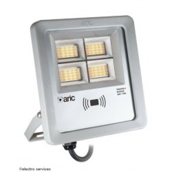 Projecteur LED ARIC 51690 TWISTER 4 SENSOR 23W IP66 Détecteur HF