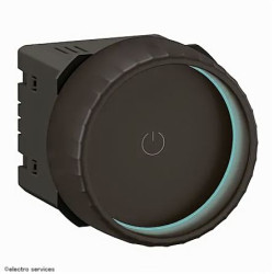 Enjoliveur variateur filaire type rotatif Céliane Legrand CN0408 noir