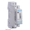 Relais de commande 16A 1F+1O 230V Hager ERC218