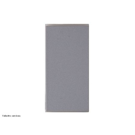 079230L Poussoir ou poussoir inverseur Mosaic Legrand 1 module Aluminium