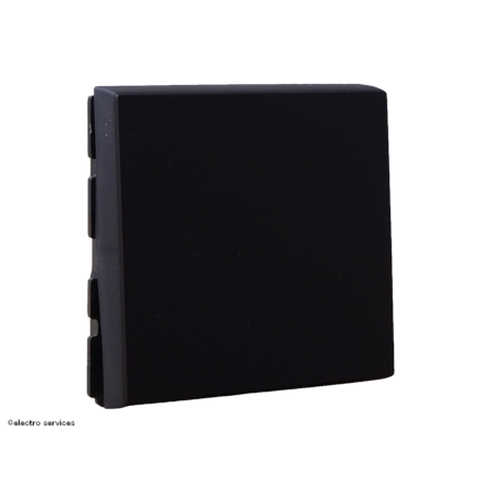 079140L Poussoir ou poussoir inverseur Mosaic Legrand 2 modules Noir