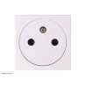 077111L Prise de courant 2P+T Surface Mosaic Legrand Blanc