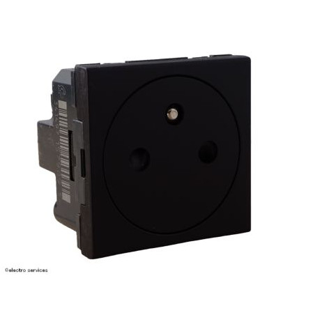 079121L Prise de courant 2P+T Surface Mosaic Legrand Noir