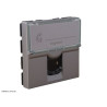 079465 Prise RJ45 Catégorie 6 FTP Mosaic Legrand 2 modules Aluminium