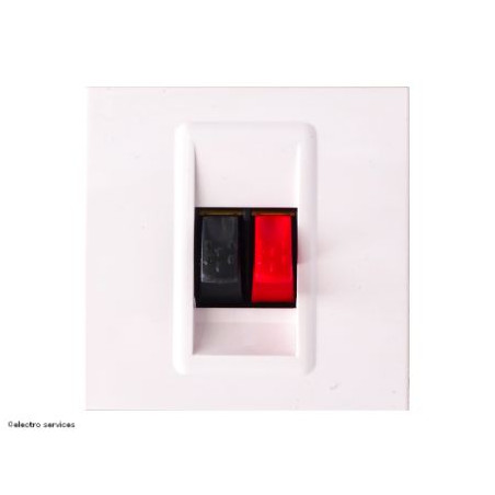 078751 Prise haut-parleur 2 modules Mosaic Legrand Blanc