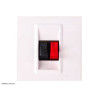 078751 Prise haut-parleur 2 modules Mosaic Legrand Blanc