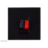 079551L Prise haut-parleur 2 modules Mosaic Legrand Noir