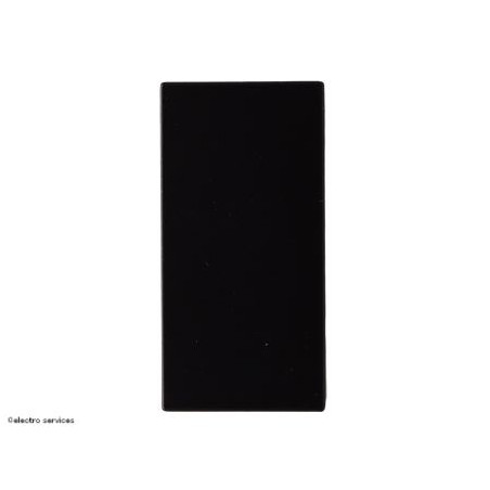 079370L Obturateur 1 module Mosaic Legrand Noir