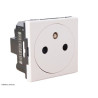 077111L Prise de courant 2P+T Surface Mosaic Legrand Blanc