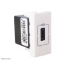 077589 Chargeur USB Type-C 1 module Mosaic Legrand Blanc