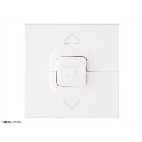 077028 Poussoir de volets roulants Mosaic Legrand Blanc